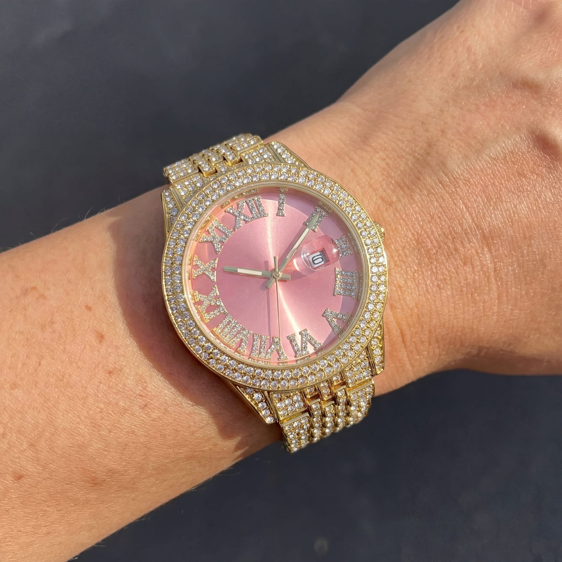 ICED OUT "REGINA" UHR - ICERAIN JEWELRY