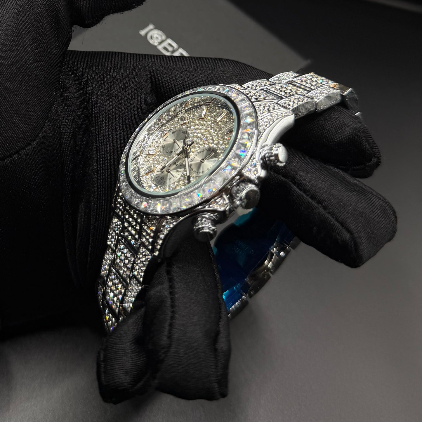 ICED OUT "SOLLINI V3" UHR - ICERAIN JEWELRY