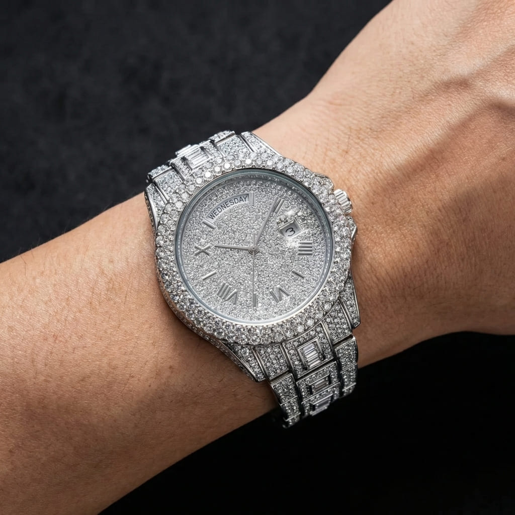 ICED OUT "PARAMONE" UHR - ICERAIN JEWELRY