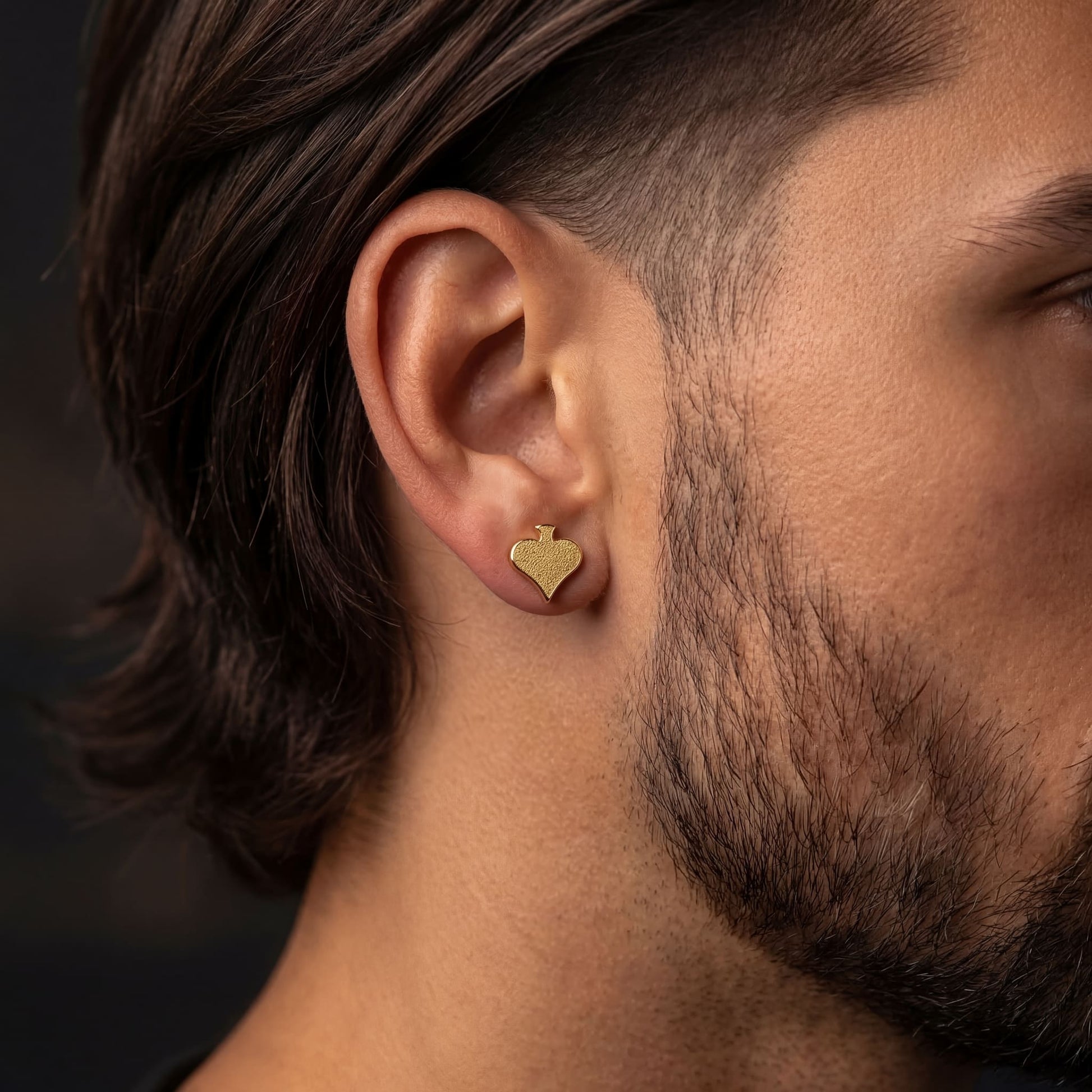 EDELSTAHL "GOLD PIK" OHRRINGE - ICERAIN JEWELRY