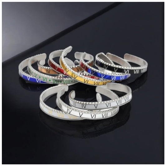 EDELSTAHL "ROMA" ARMREIF - ICERAIN JEWELRY