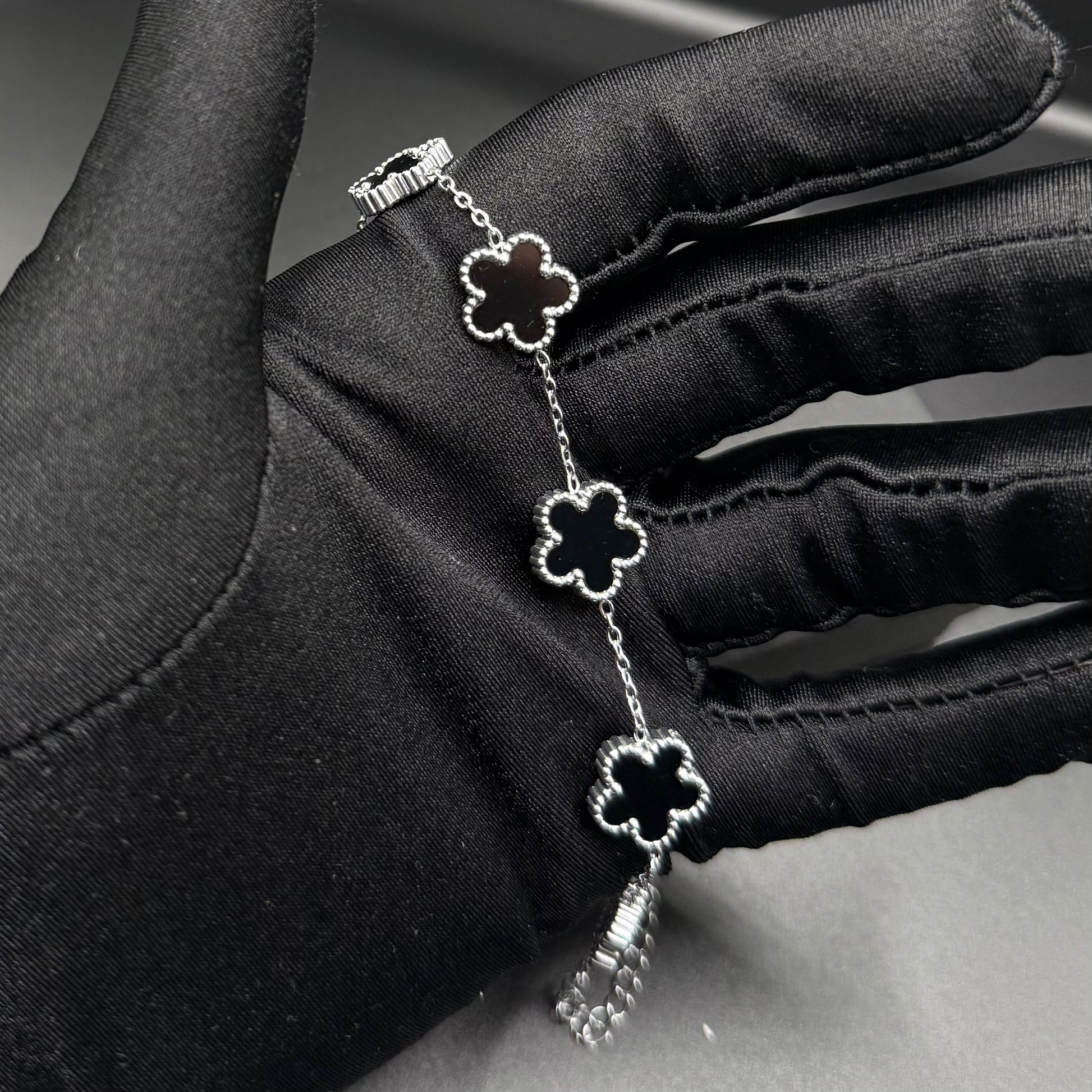 EDELSTAHL "CLOVER" ARMBAND - ICERAIN JEWELRY