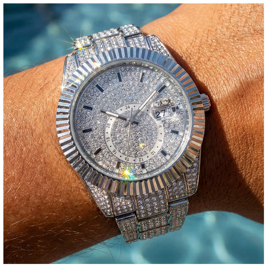 ICED OUT "HIGHORO" UHR - ICERAIN JEWELRY