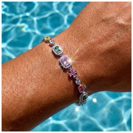 ICED OUT 7MM "CHOKER" ARMBAND - ICERAIN JEWELRY