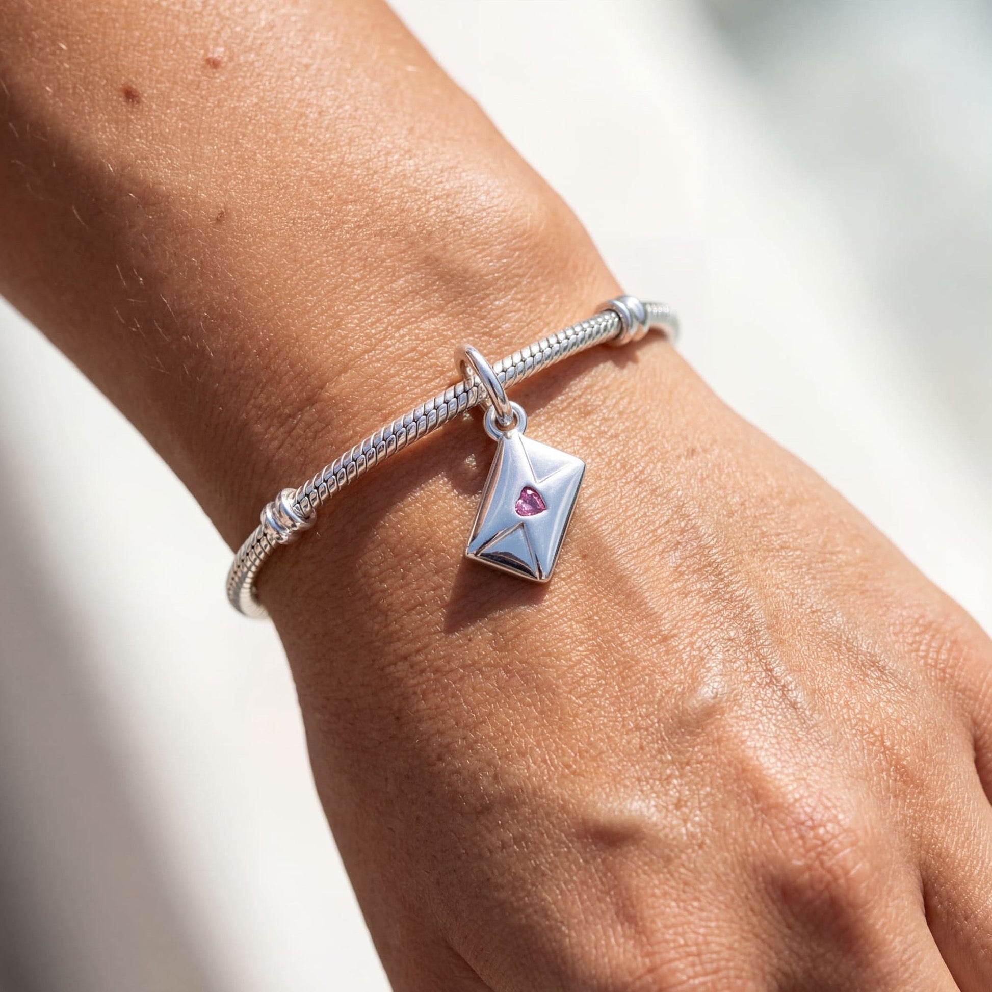 925S SILVER "POST" CHARM - ICERAIN JEWELRY