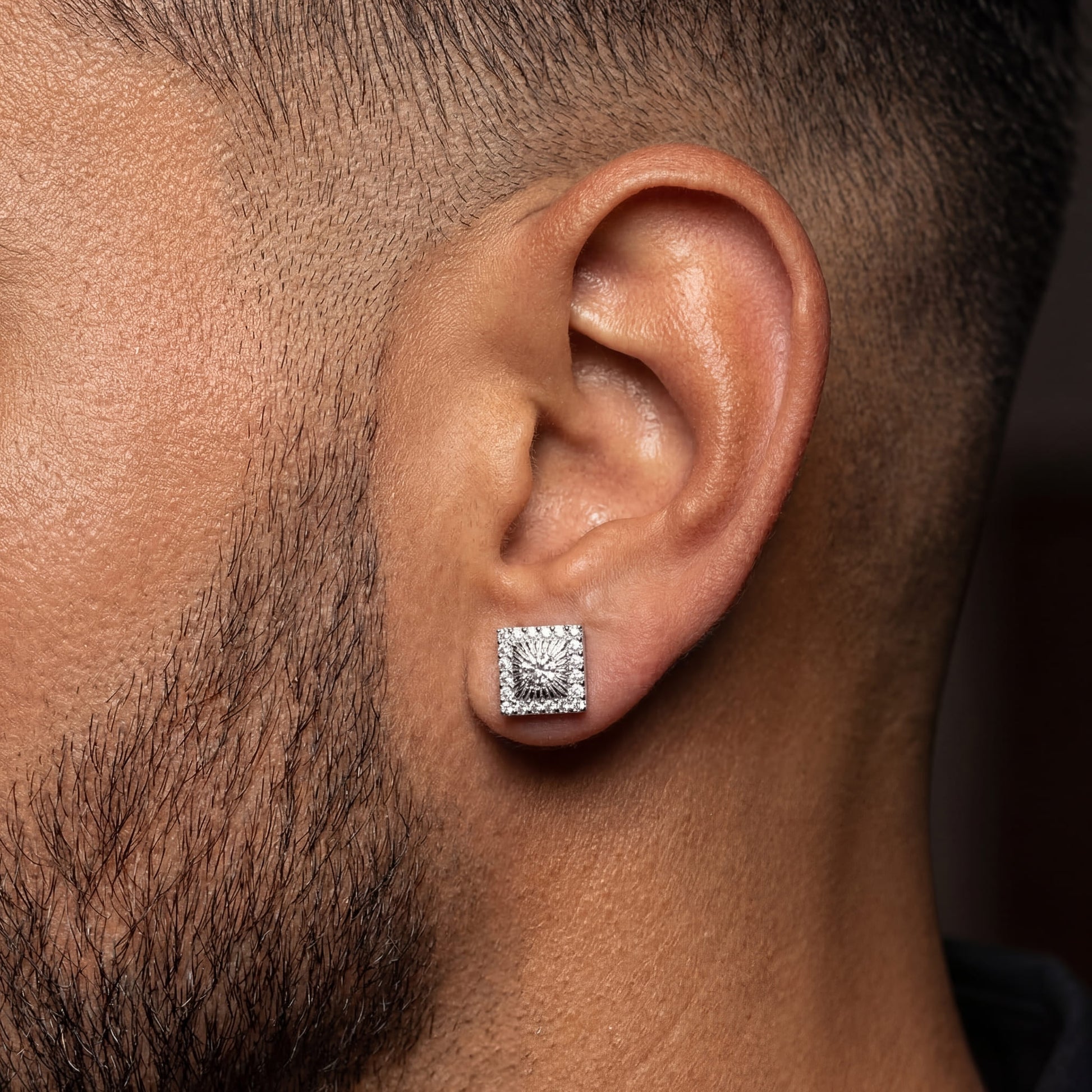 ICED OUT "SUNNY STEP" OHRRINGE - ICERAIN JEWELRY