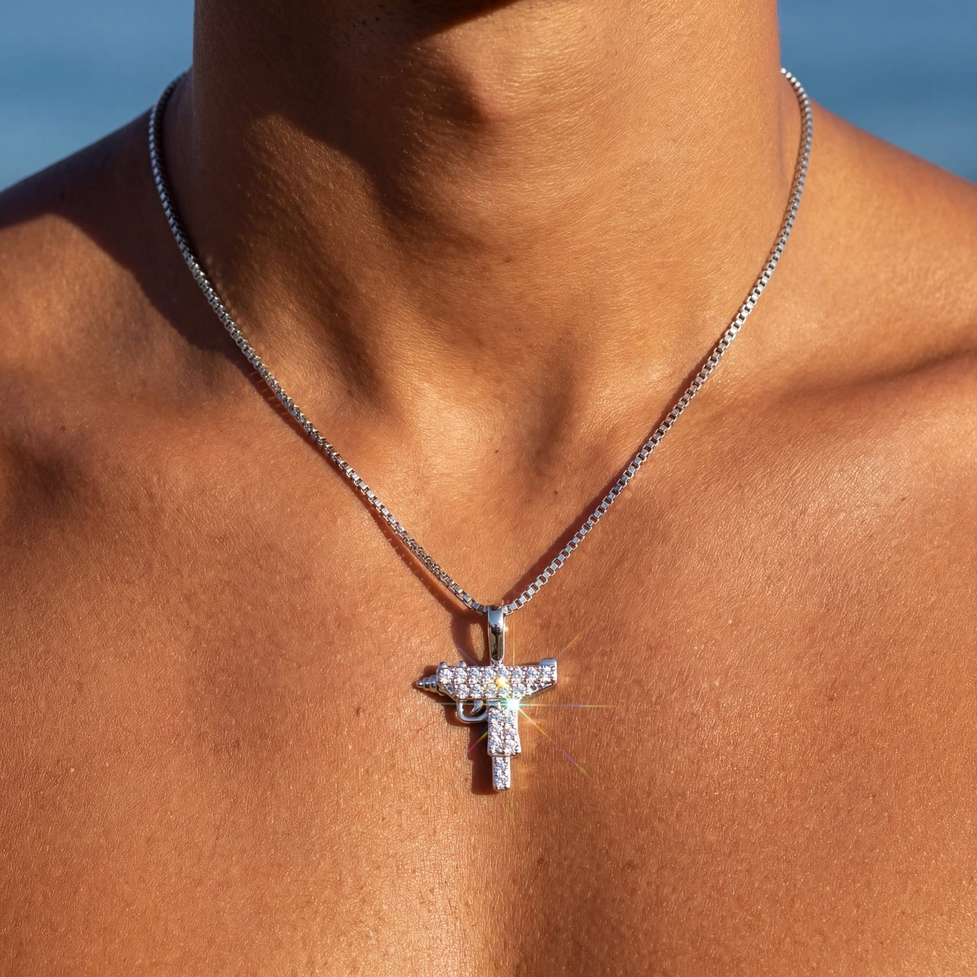 ICED OUT "MP" KETTE - ICERAIN JEWELRY