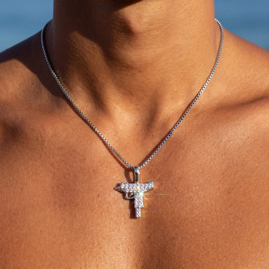 ICED OUT "MP" KETTE - ICERAIN JEWELRY