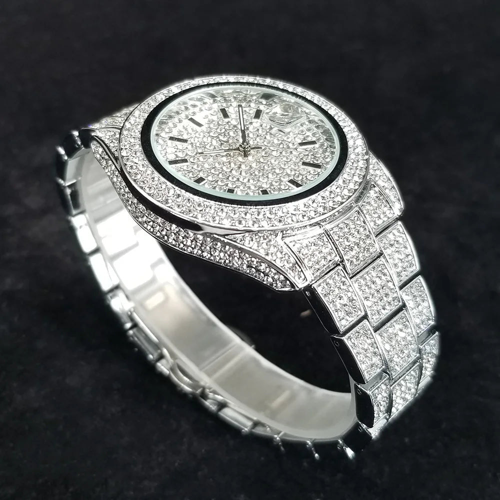 ICED OUT "DYSONAR" UHR - ICERAIN JEWELRY