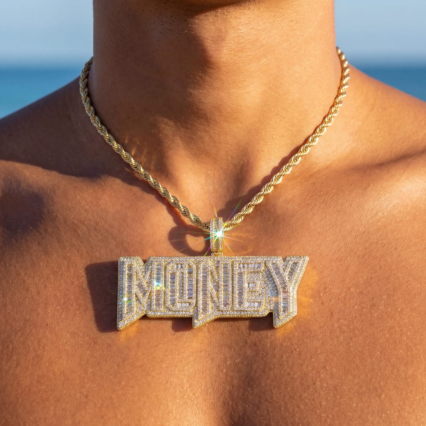 ICED OUT "MONEY" KETTE - ICERAIN JEWELRY