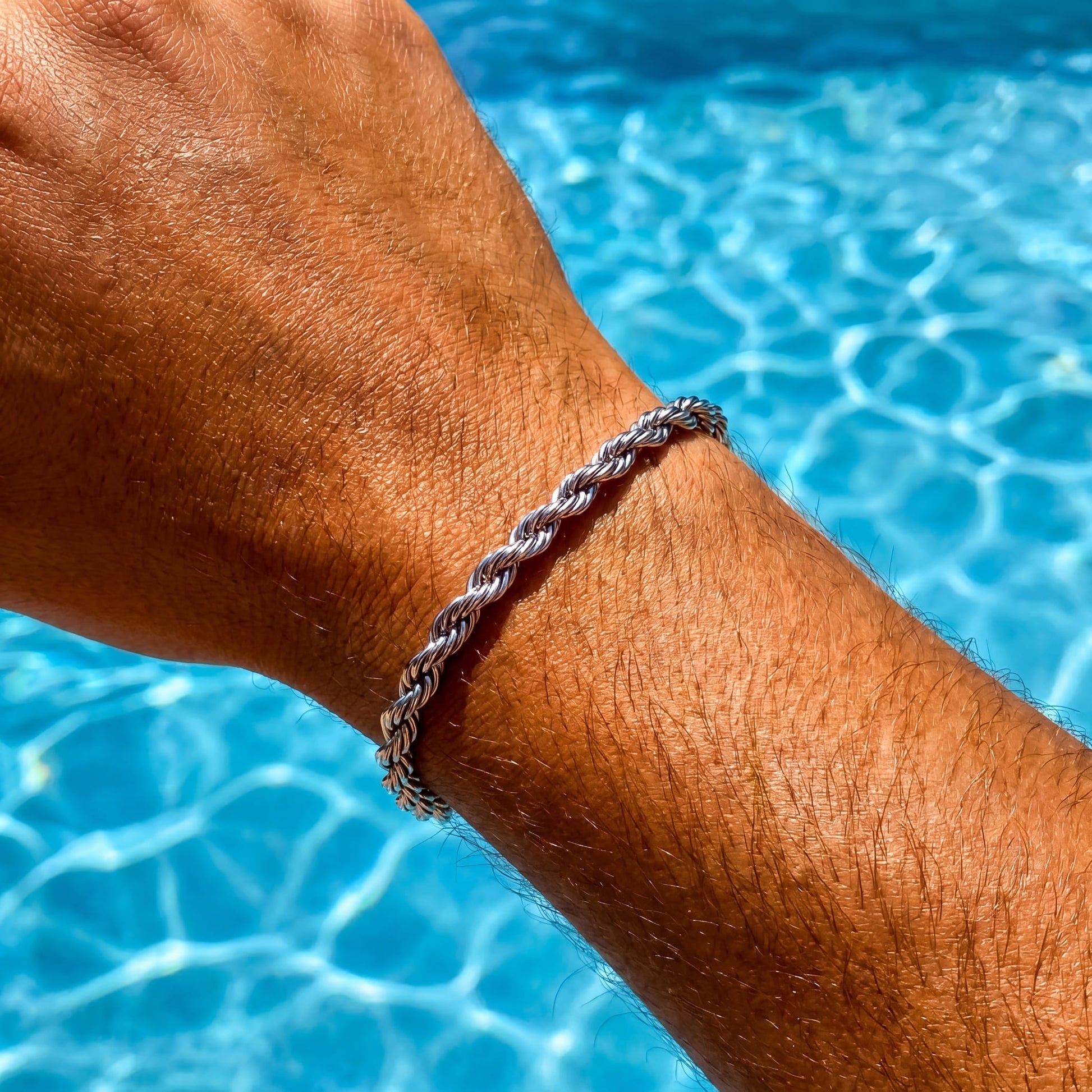 EDELSTAHL "ROPE V2" ARMBAND - ICERAIN JEWELRY