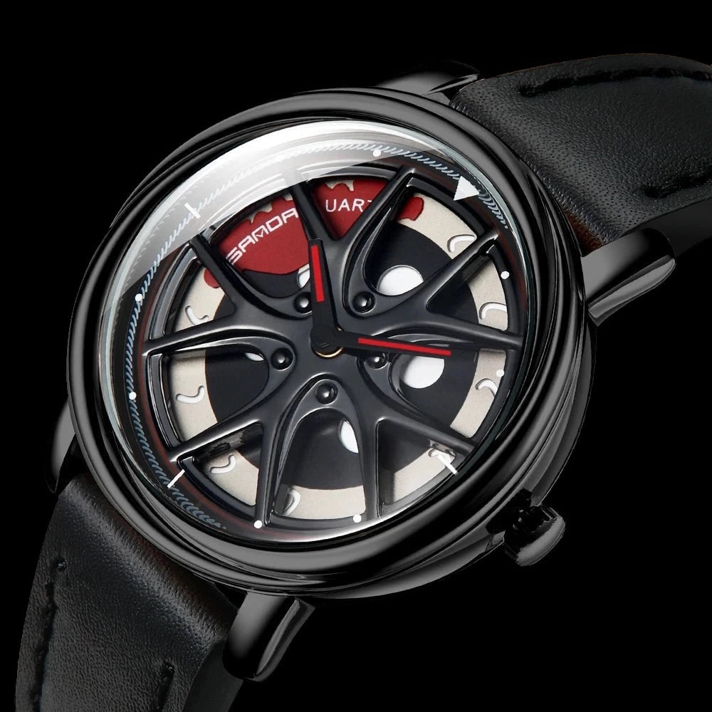 Luxus Sport "Fastly" Felgen Uhr