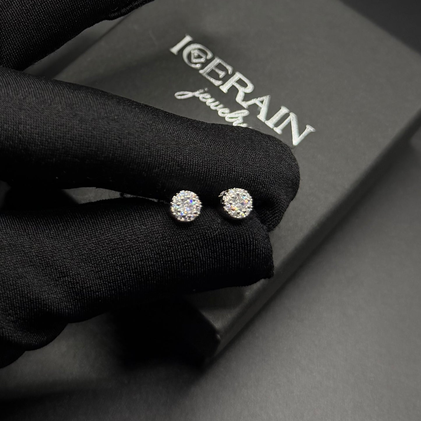 ICED OUT "FRANKO" OHRRINGE - ICERAIN JEWELRY