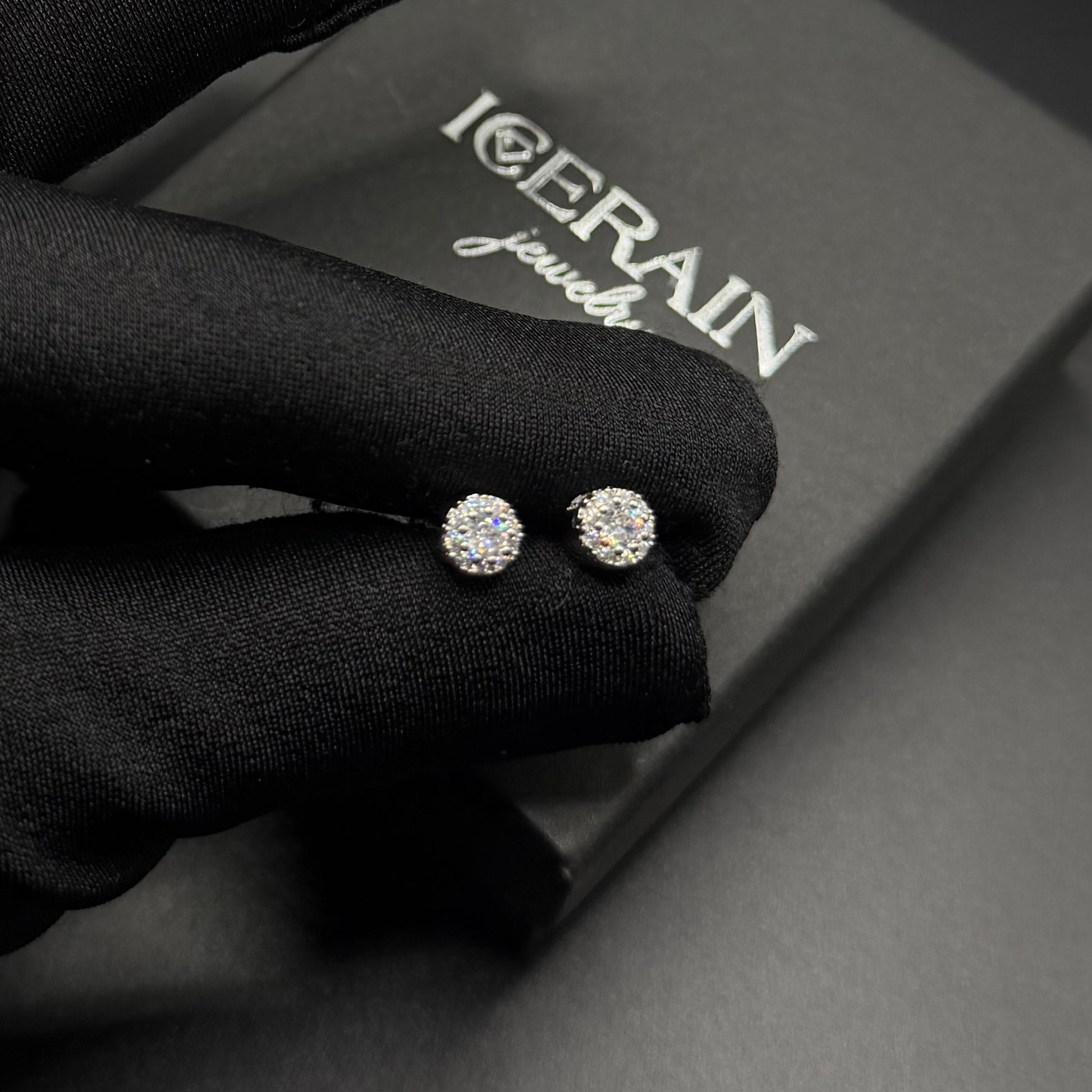 ICED OUT "FRANKO" OHRRINGE - ICERAIN JEWELRY