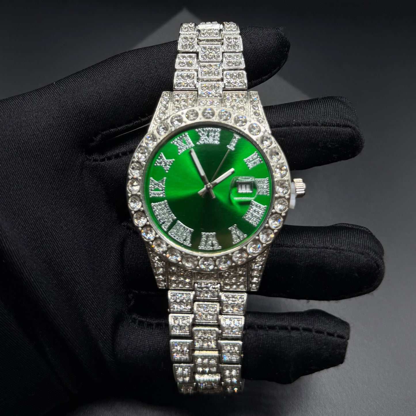 ICED OUT "FRATELLO" UHR - ICERAIN JEWELRY