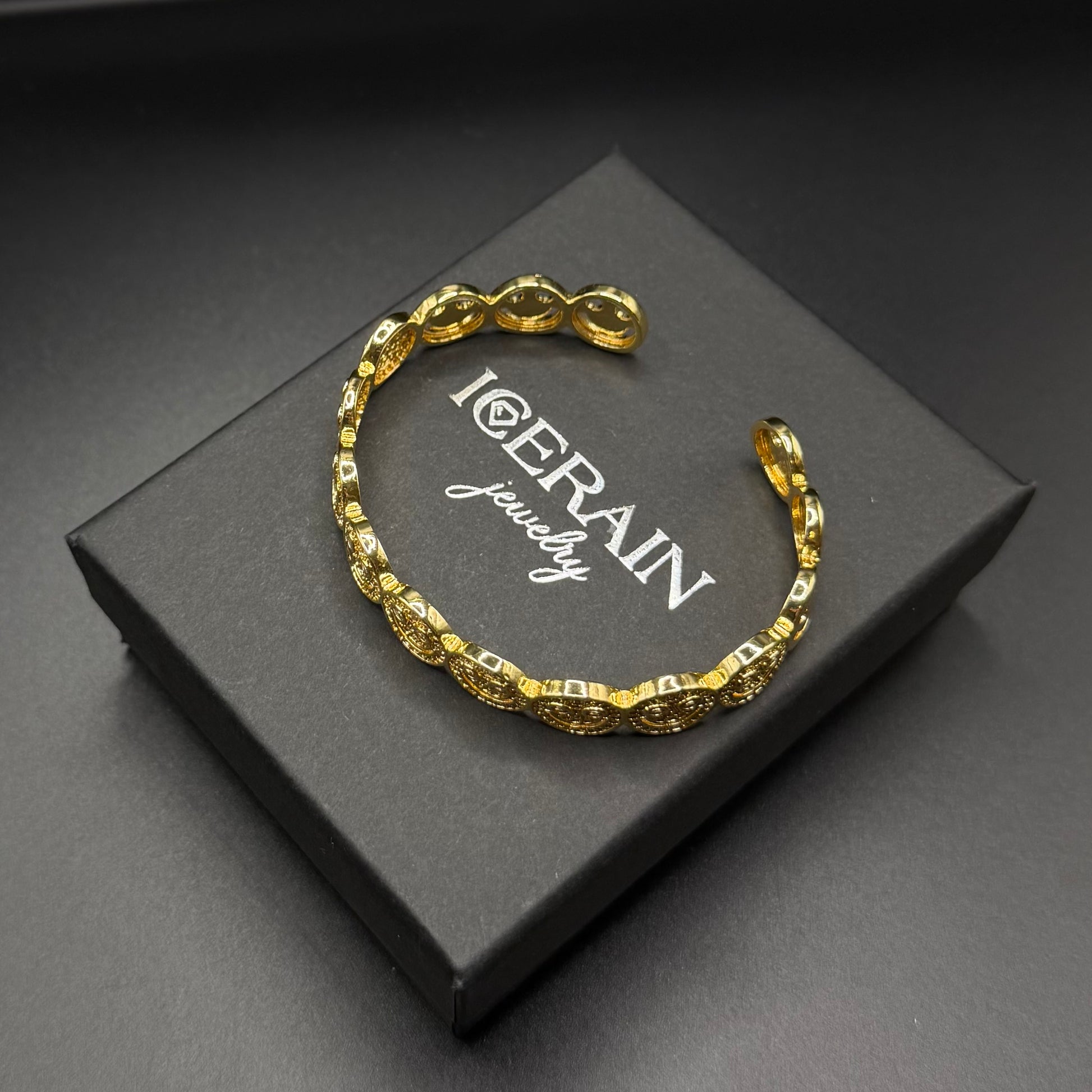 ICED OUT "SMILE" ARMREIF - ICERAIN JEWELRY