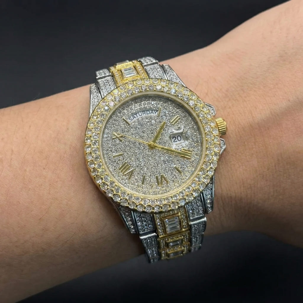 ICED OUT "PARAMONE" UHR - ICERAIN JEWELRY
