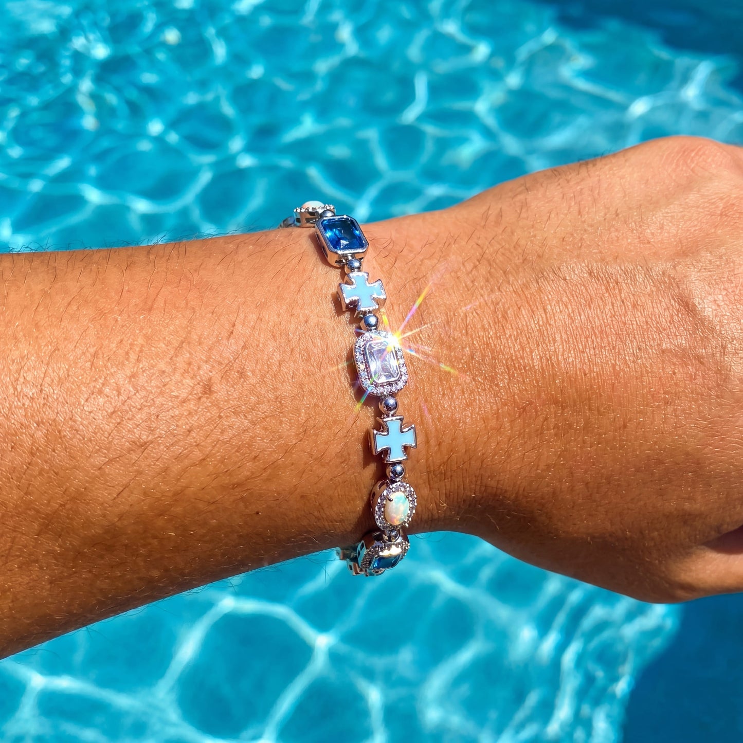 ICED OUT 6MM "CHOKER V2“ ARMBAND - ICERAIN JEWELRY