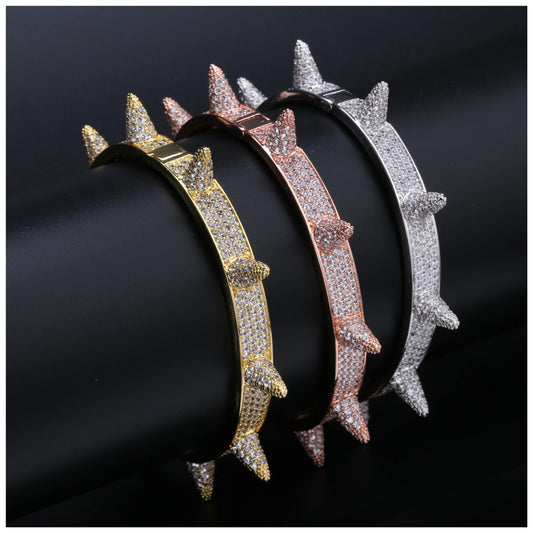 ICED OUT "SPIKE" ARMREIF - ICERAIN JEWELRY