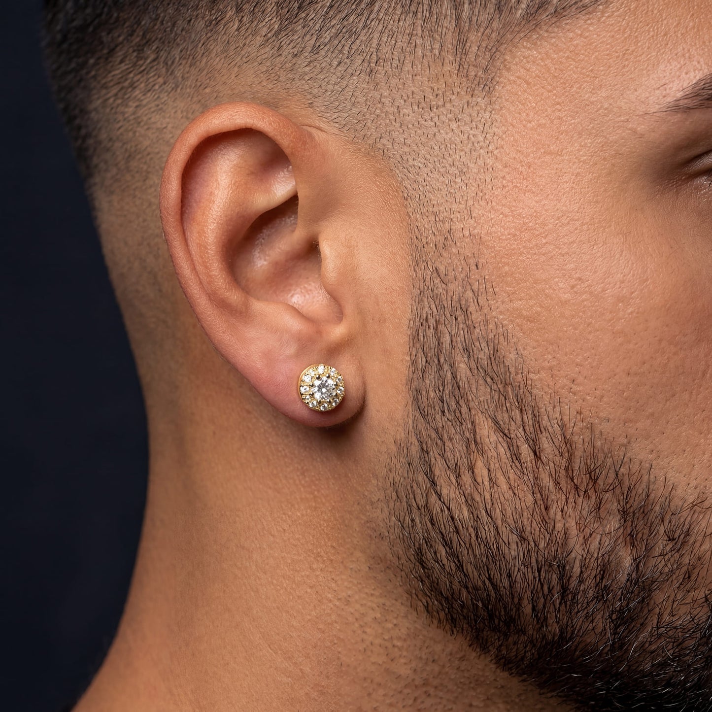 ICED OUT "FRANKO" OHRRINGE - ICERAIN JEWELRY