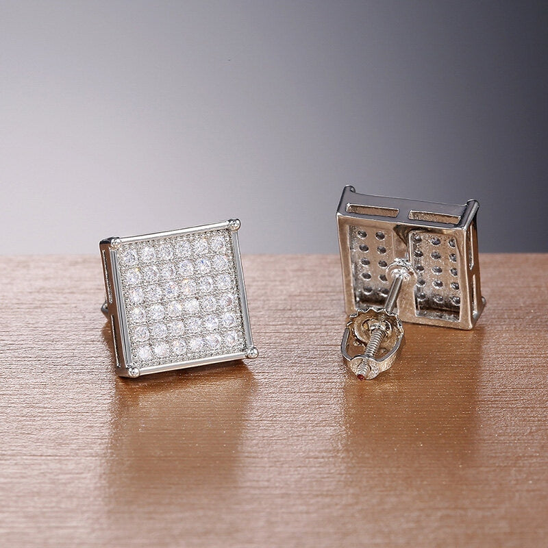 ICED OUT "JOKER" OHRRINGE - ICERAIN JEWELRY