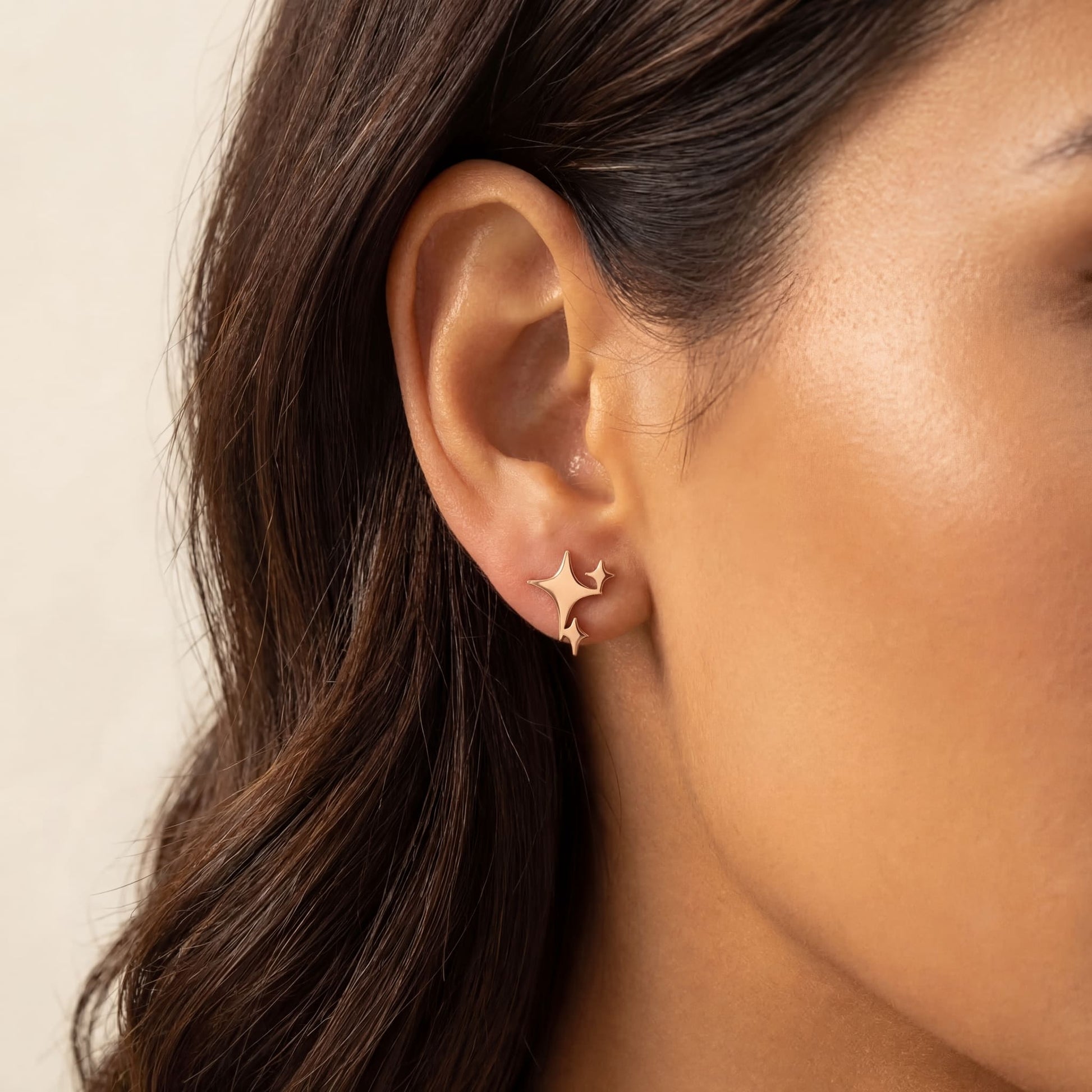 EDELSTAHL "STAR" OHRRINGE - ICERAIN JEWELRY