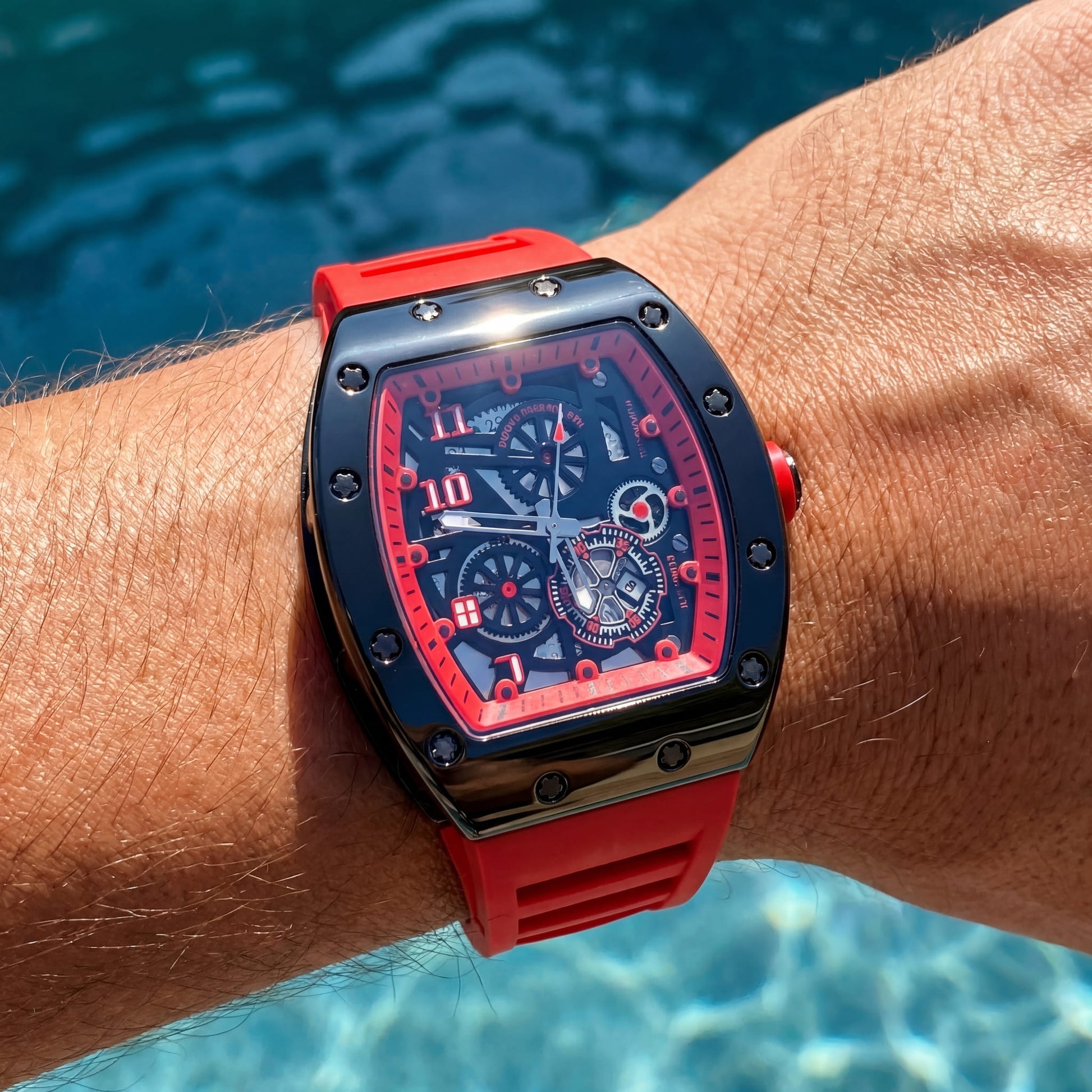 EDELSTAHL AUTOMATIK "WARRIOR" UHR - ICERAIN JEWELRY