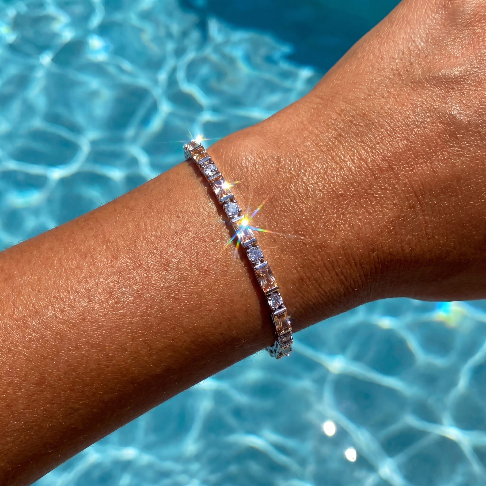ICED OUT "TENNIS ART" ARMBAND - ICERAIN JEWELRY