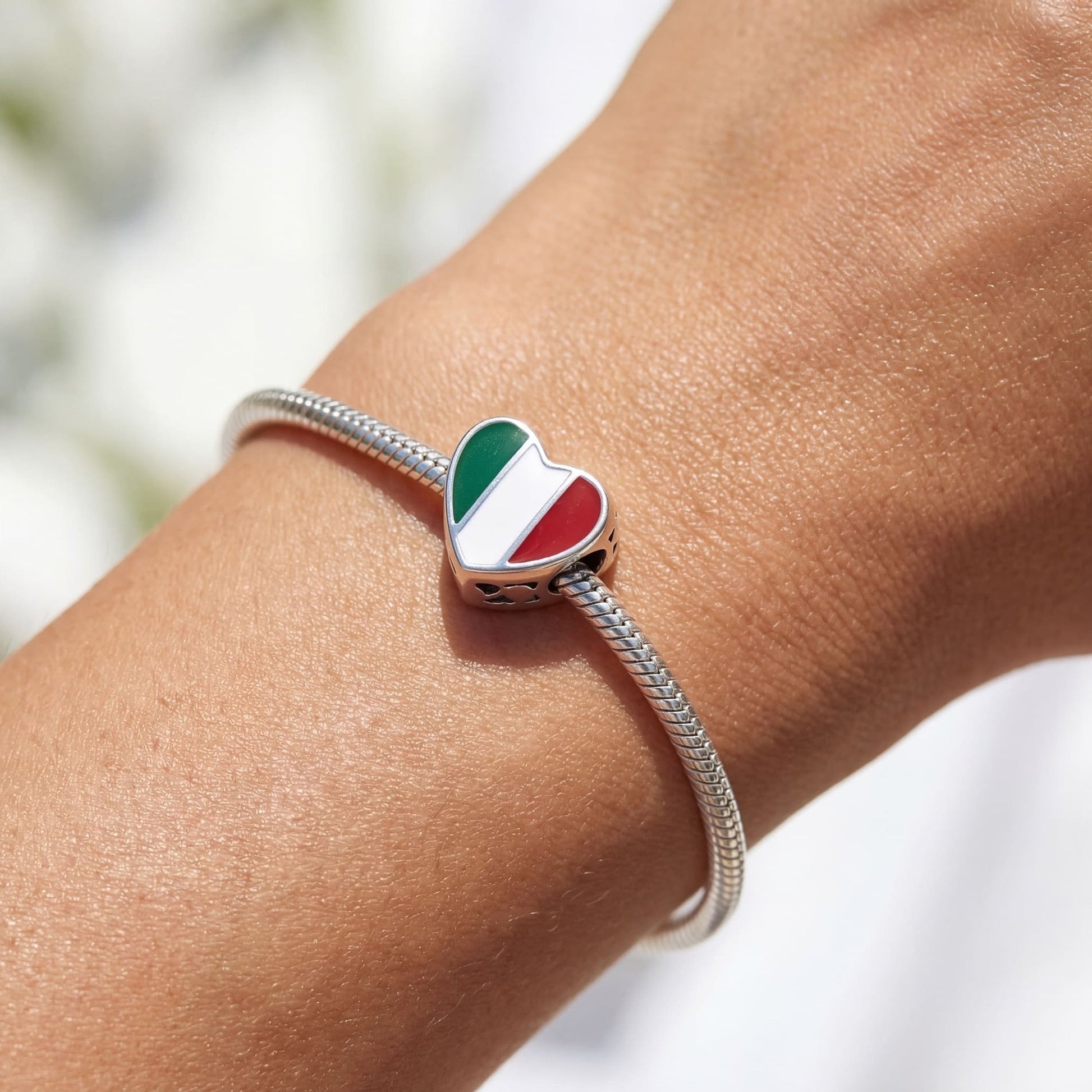 925S SILVER "ITALY" CHARM - ICERAIN JEWELRY