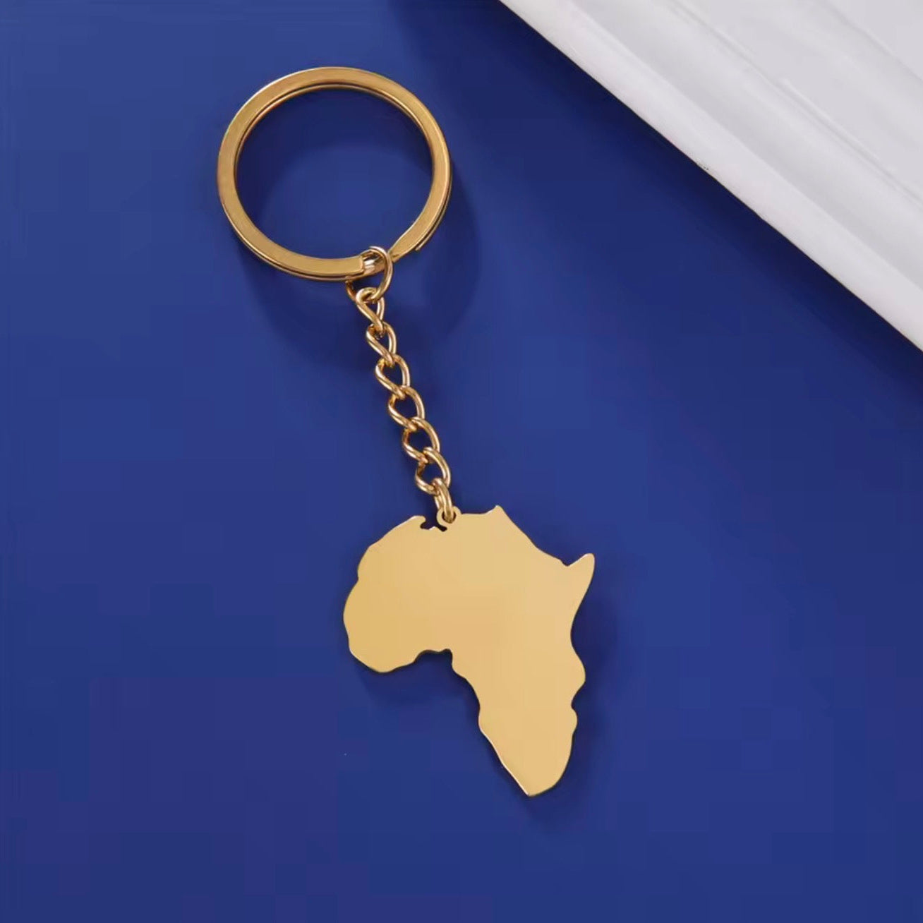 EDELSTAHL "AFRICA" SCHLÜSSELANHÄNGER - ICERAIN JEWELRY