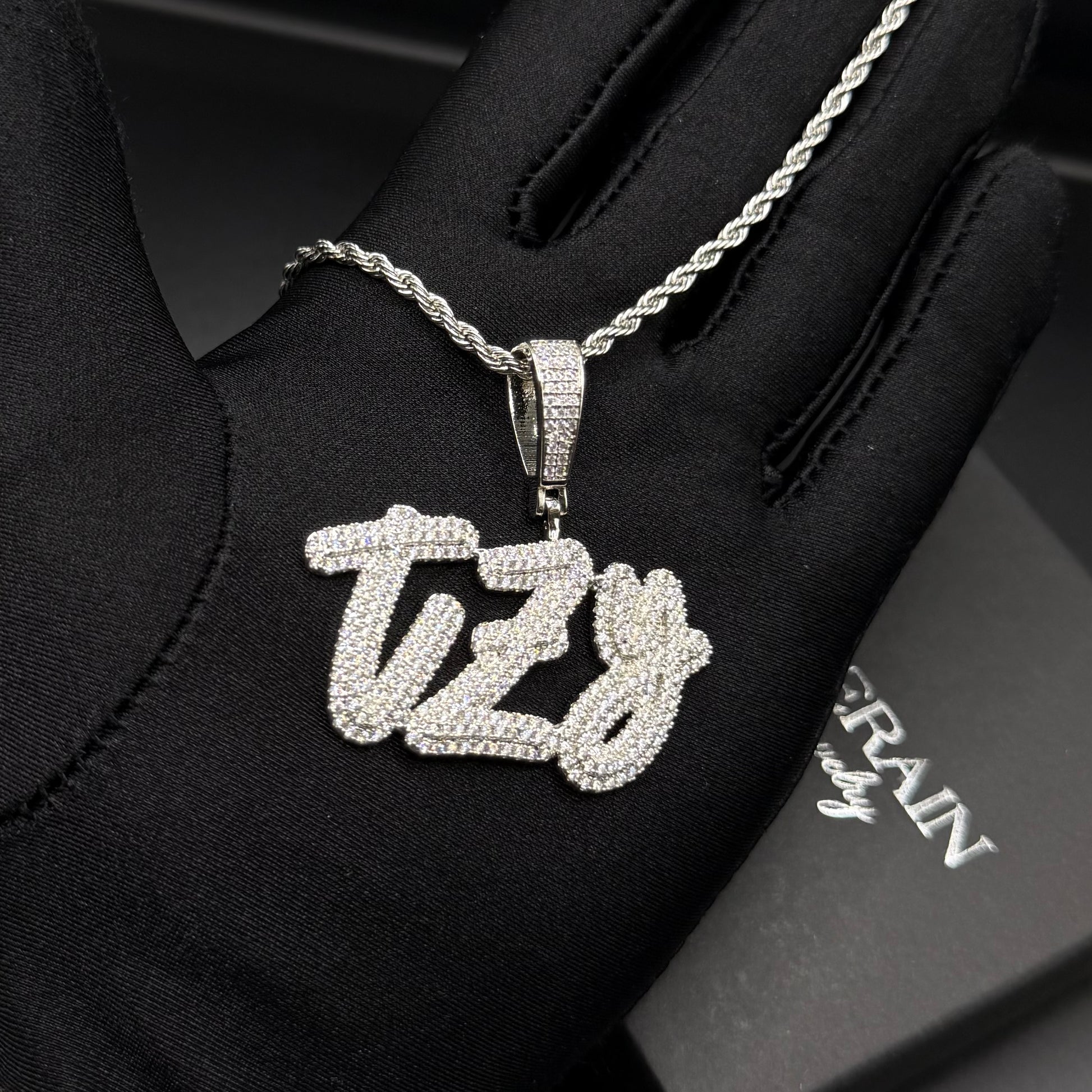 PERSONALISIERTE ICED OUT "CURISE ICE" KETTE - ICERAIN JEWELRY