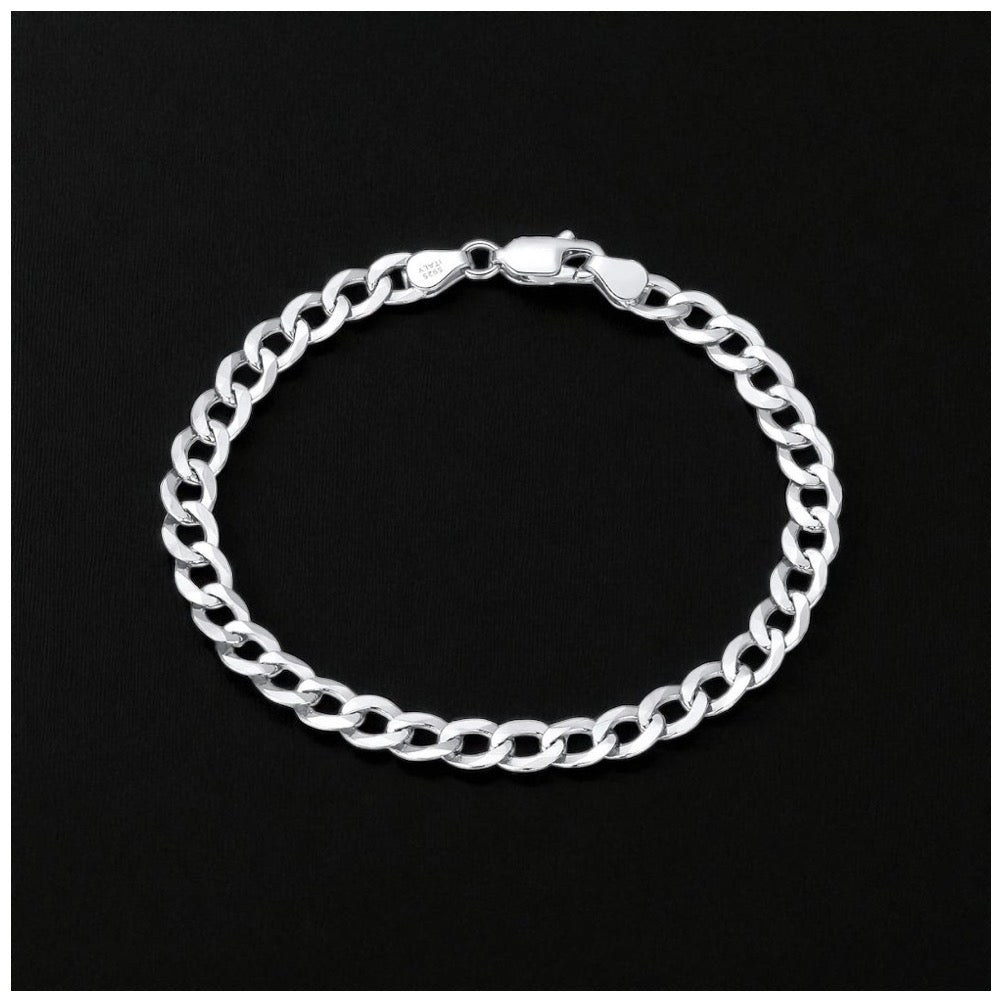 925S SILVER "CUBAN" ARMBAND [CLASSIC VERSION] - ICERAIN JEWELRY