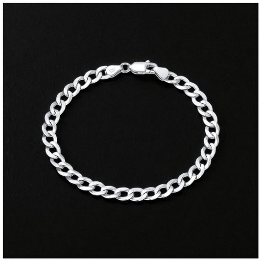 925S SILVER "CUBAN" ARMBAND [CLASSIC VERSION] - ICERAIN JEWELRY
