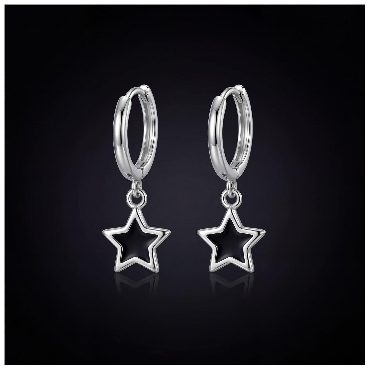 EDELSTAHL "STARS" OHRRINGE - ICERAIN JEWELRY