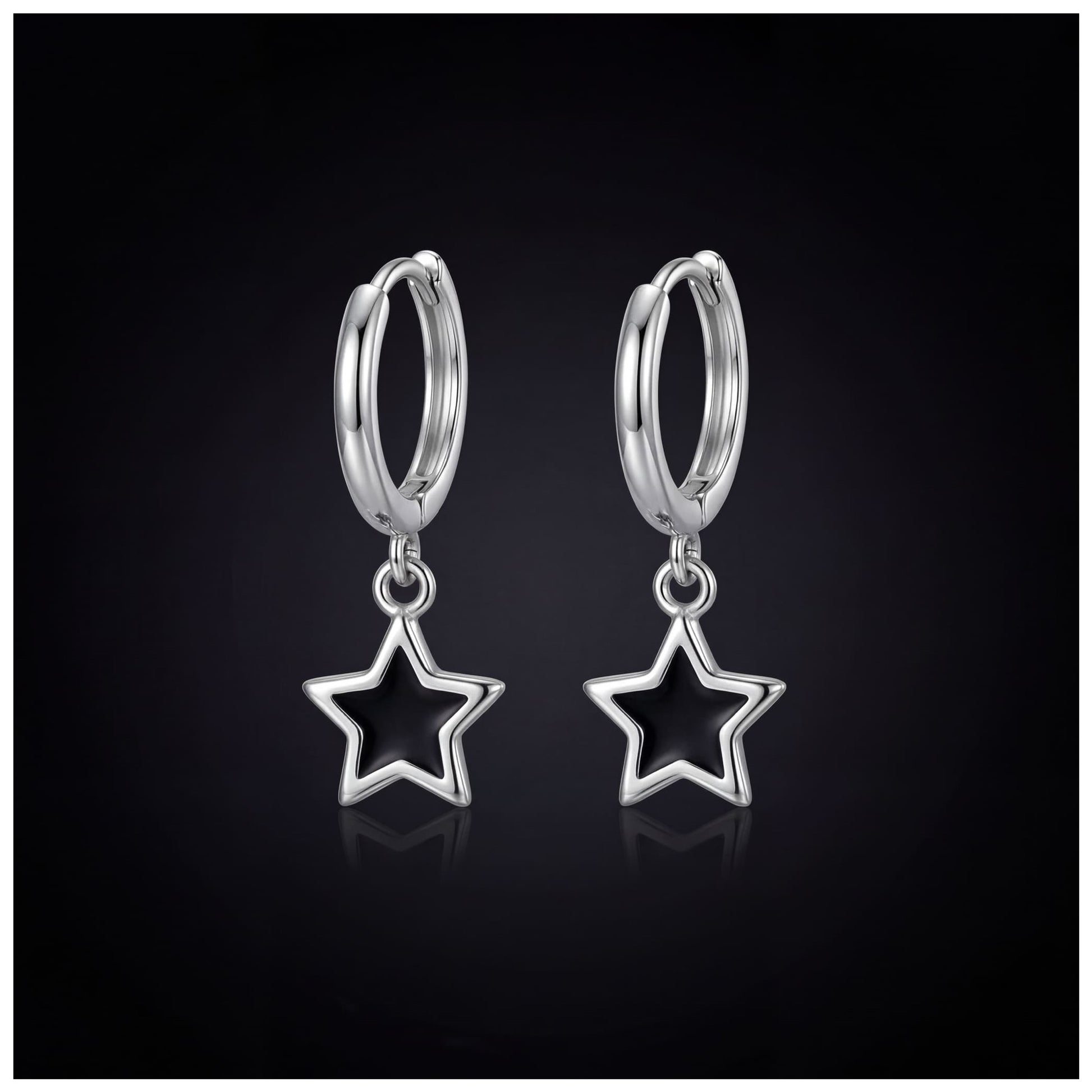 EDELSTAHL "STARS" OHRRINGE - ICERAIN JEWELRY