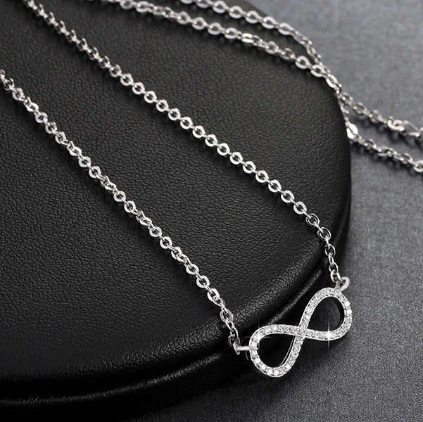 ICED OUT "INFINITY" KETTE - ICERAIN JEWELRY