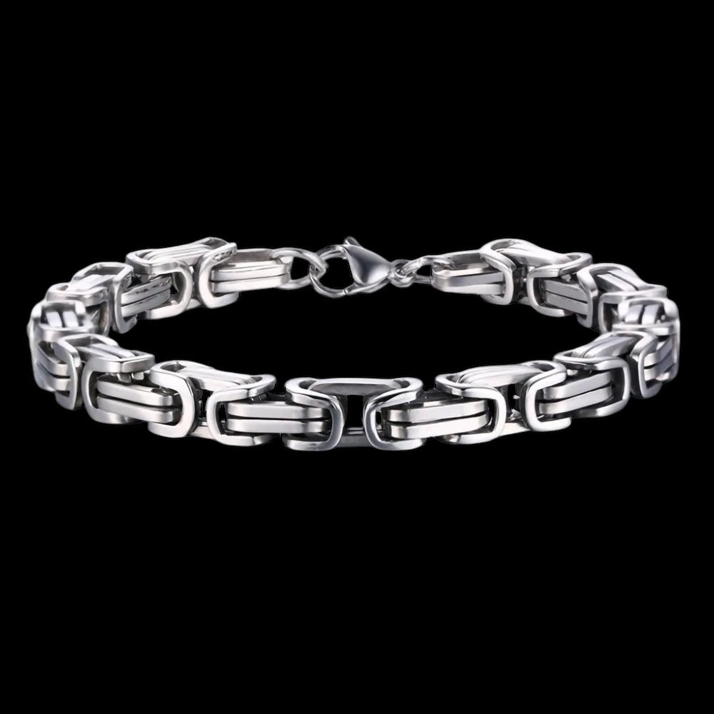 Luxus Edelstahl 8mm "King" Armbänder - ICERAIN JEWELRY