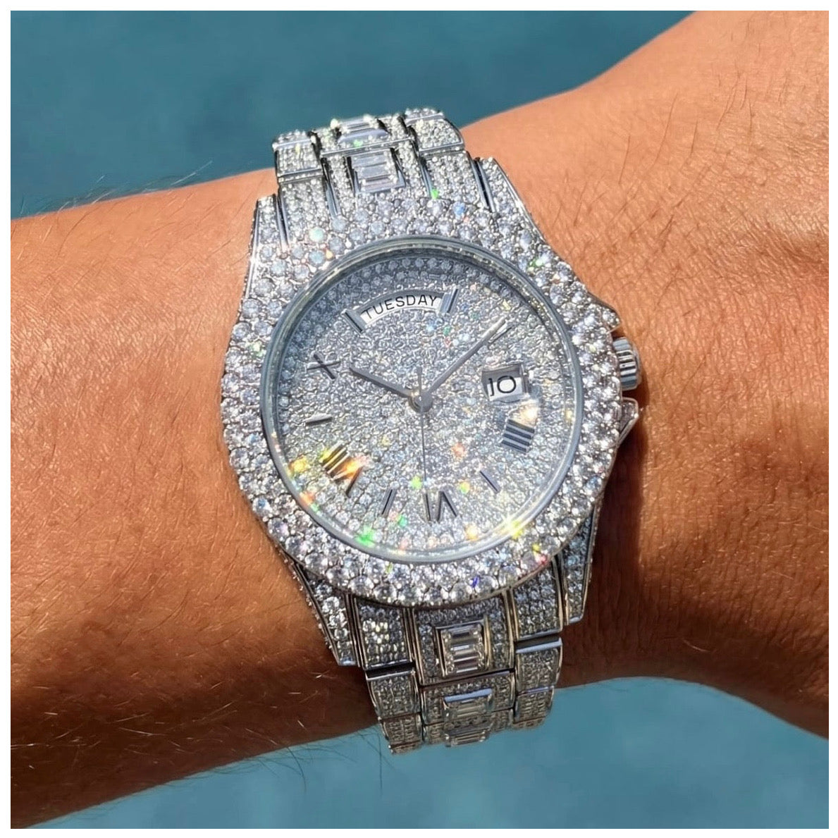 ICED OUT "PARAMONE" UHR - ICERAIN JEWELRY