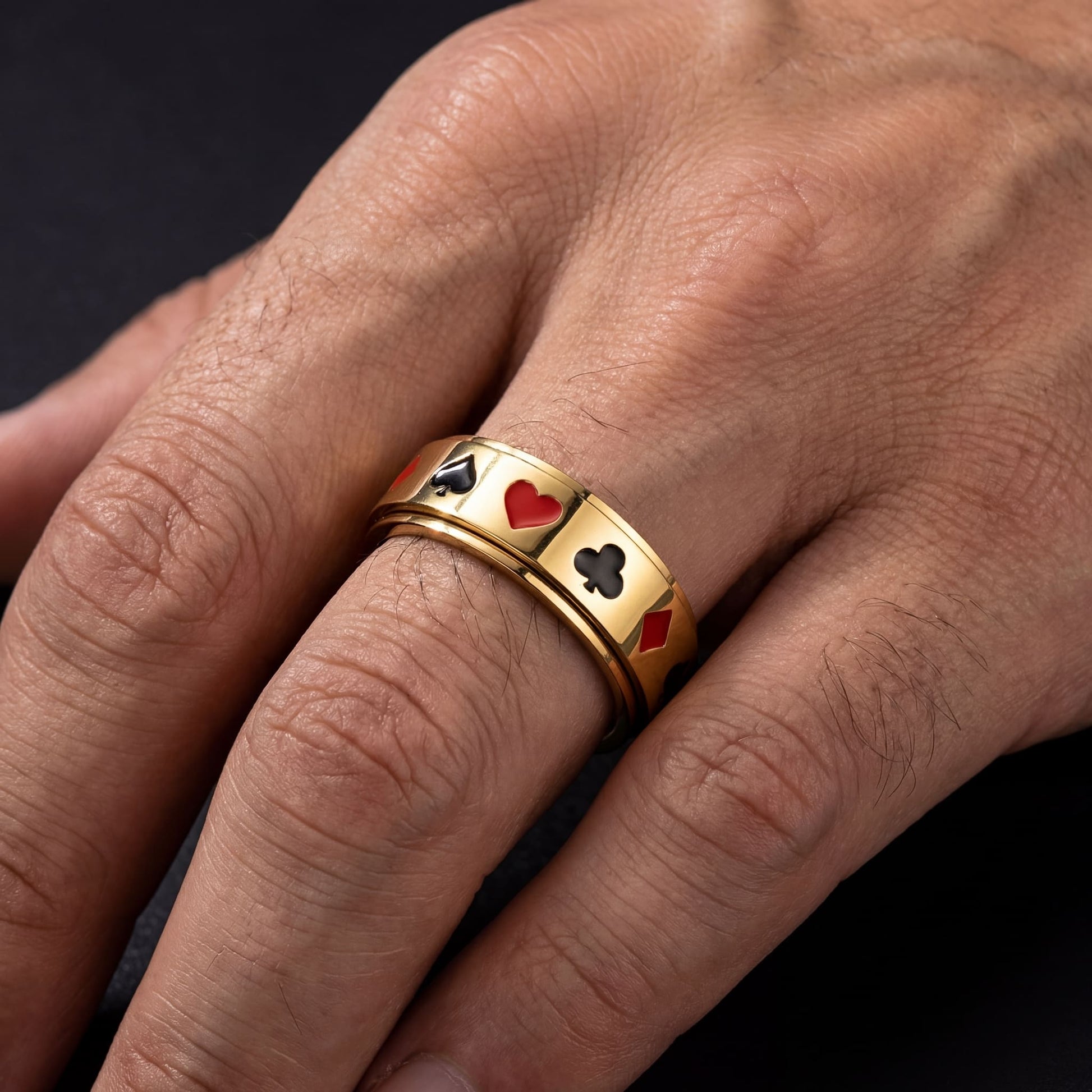 EDELSTAHL "ROMMEE" RING - ICERAIN JEWELRY