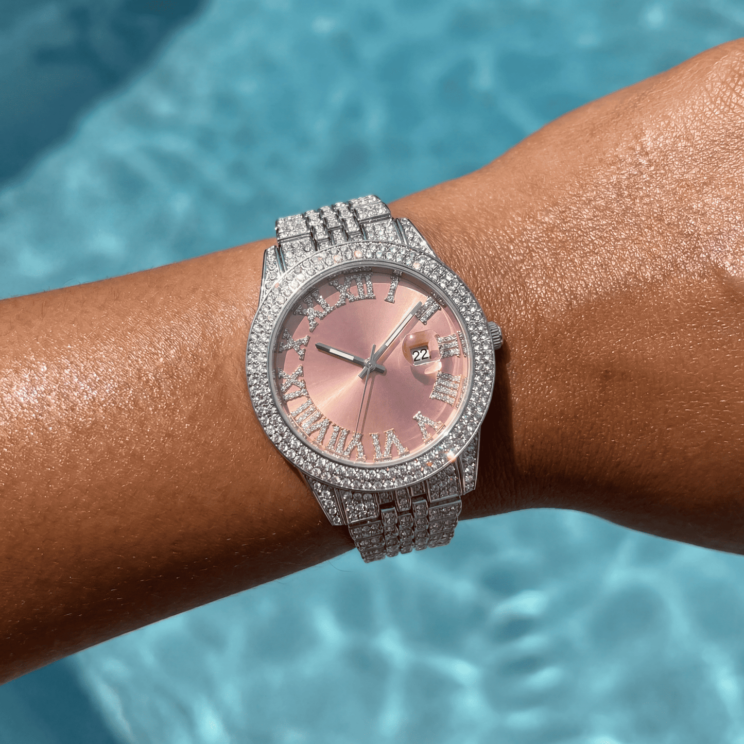 ICED OUT "REGINA" UHR - ICERAIN JEWELRY