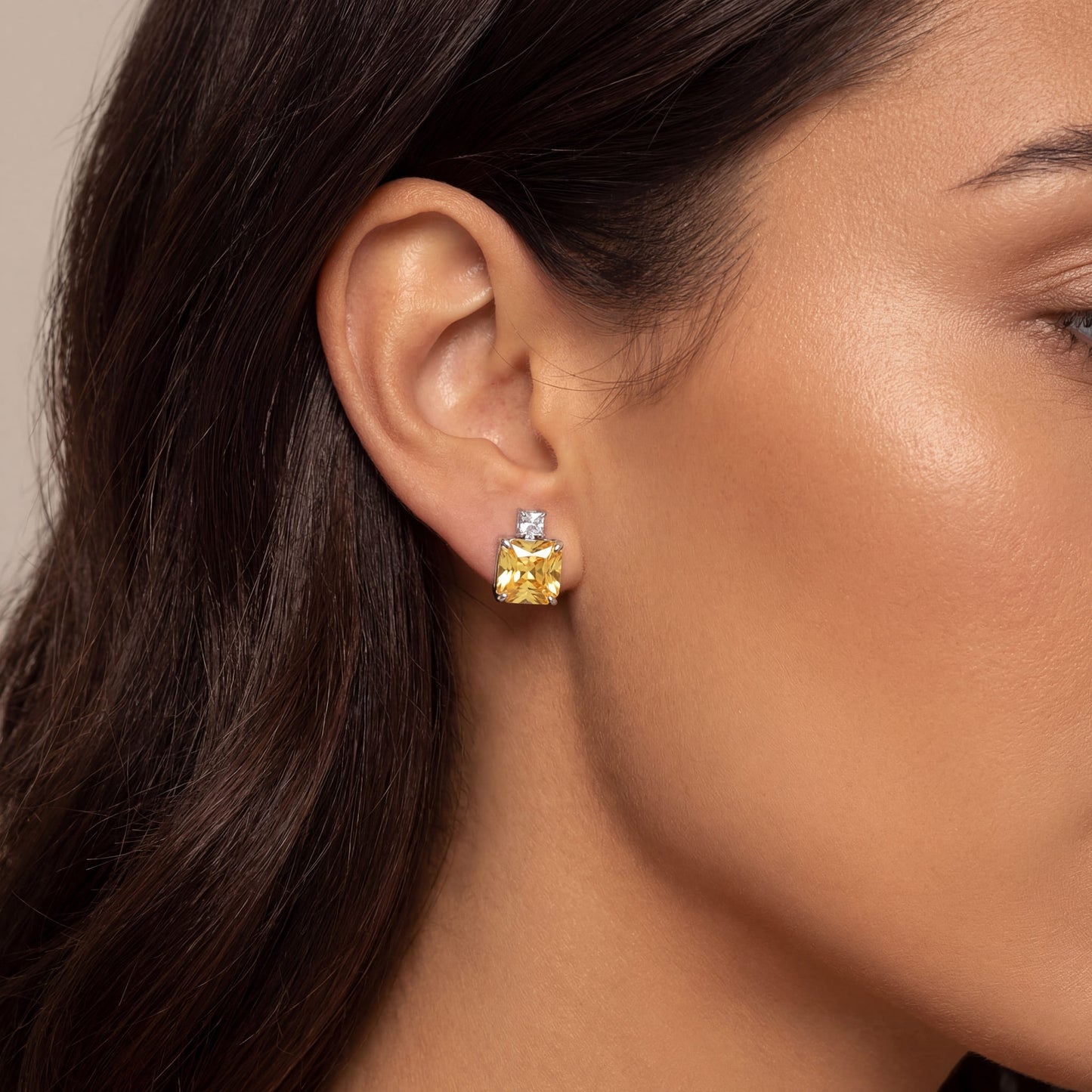 ICED OUT "GOLD PRINZESKO" OHRRINGE - ICERAIN JEWELRY