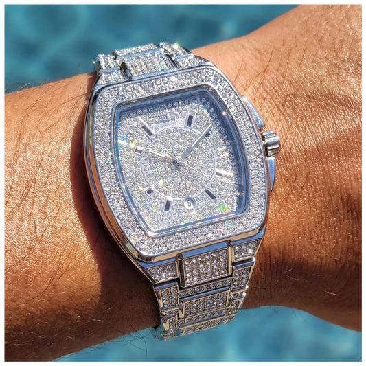 ICED OUT "GUMILER" UHR - ICERAIN JEWELRY