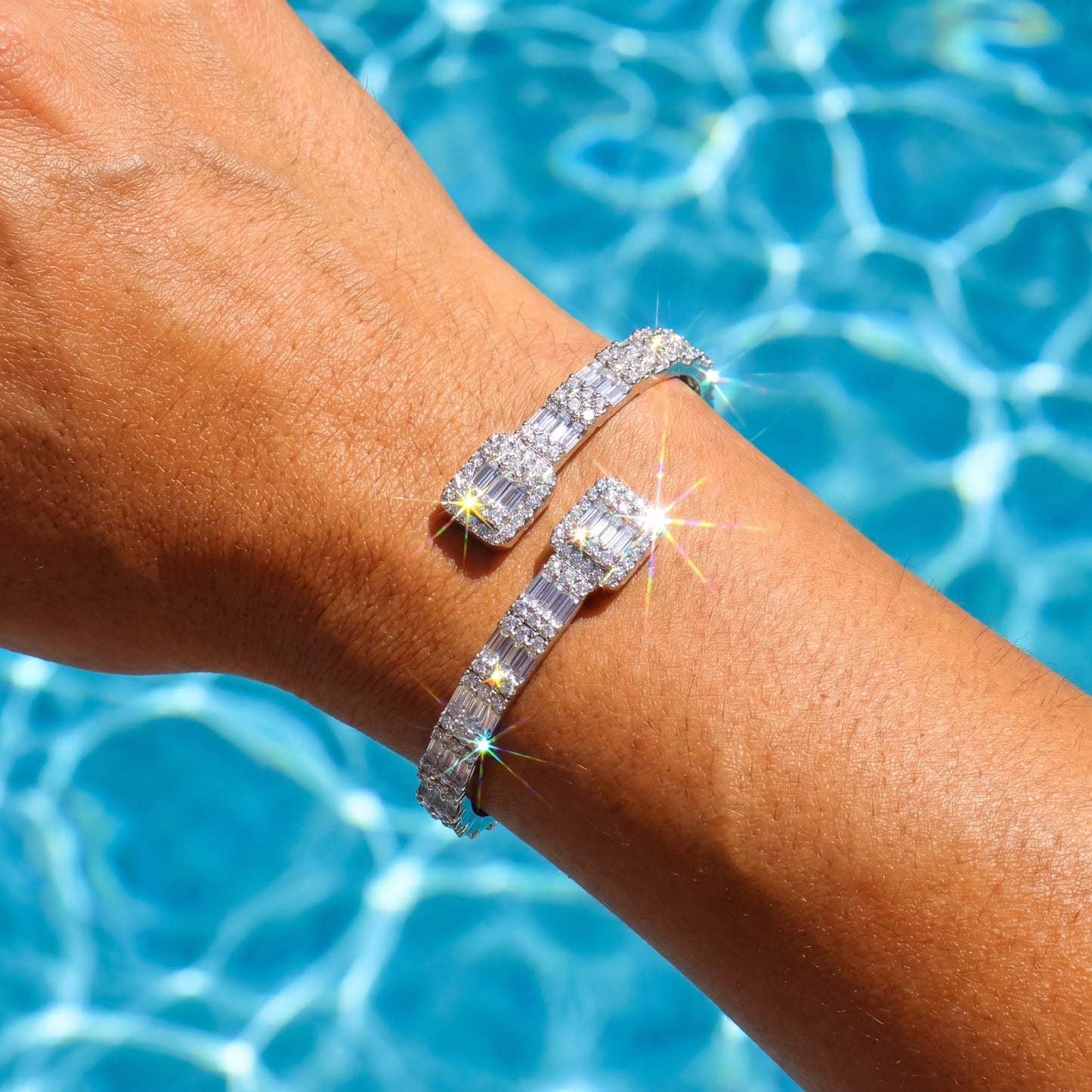 ICED OUT "SQUARE" ARMREIF - ICERAIN JEWELRY