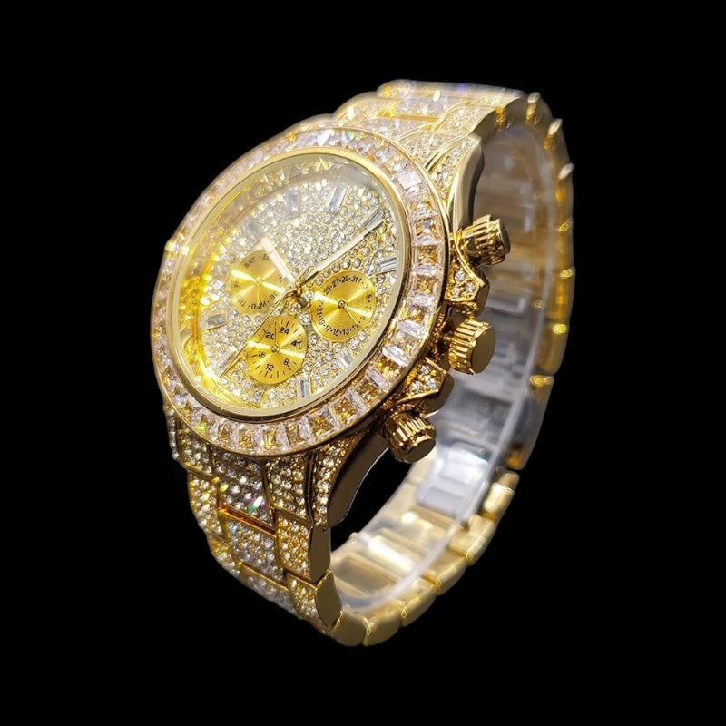 ICED OUT "SOLLINI V3" UHR - ICERAIN JEWELRY