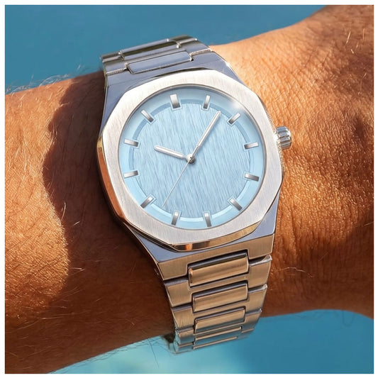 EDELSTAHL "HOMBRERO" UHR - ICERAIN JEWELRY