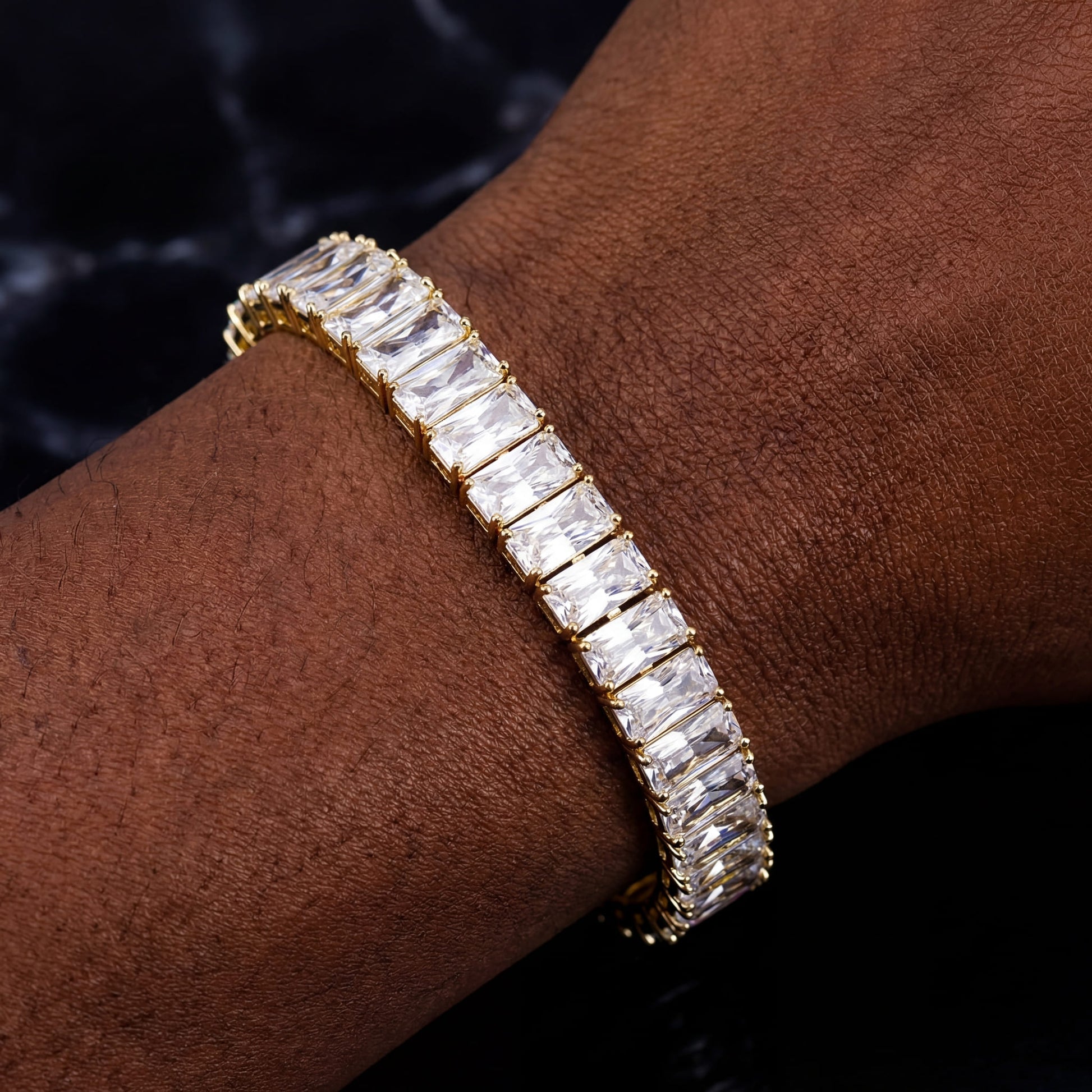 ICED OUT 10MM "SHINO" ARMBAND - ICERAIN JEWELRY