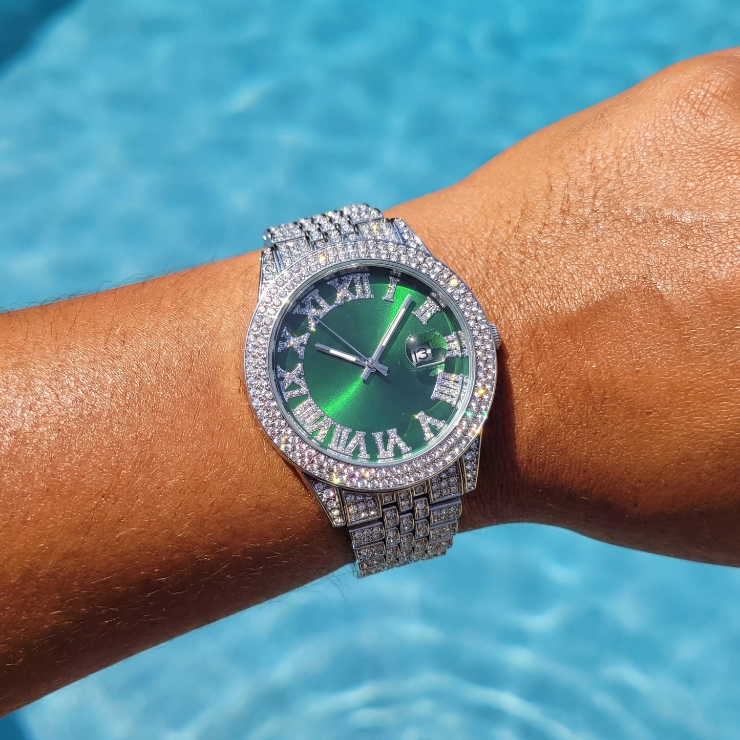 ICED OUT "REGINA" UHR - ICERAIN JEWELRY
