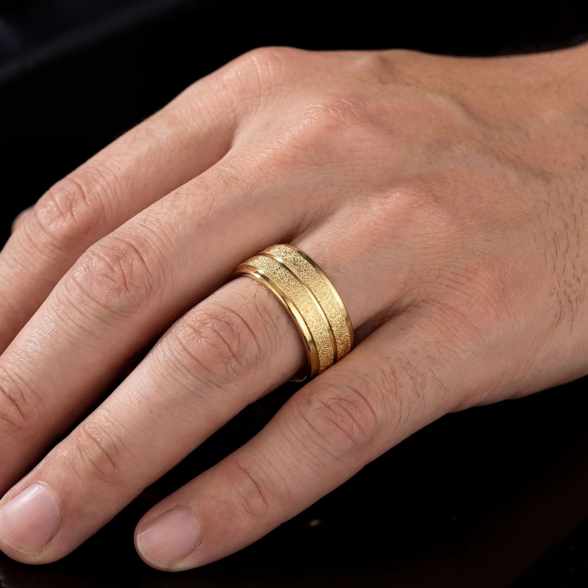 EDELSTAHL "CASALA" RING - ICERAIN JEWELRY