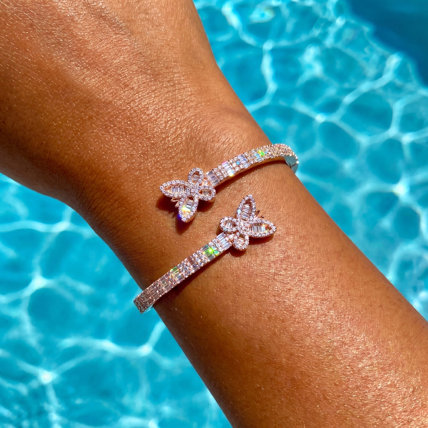 ICED OUT "BUTTERFLY" ARMREIF - ICERAIN JEWELRY
