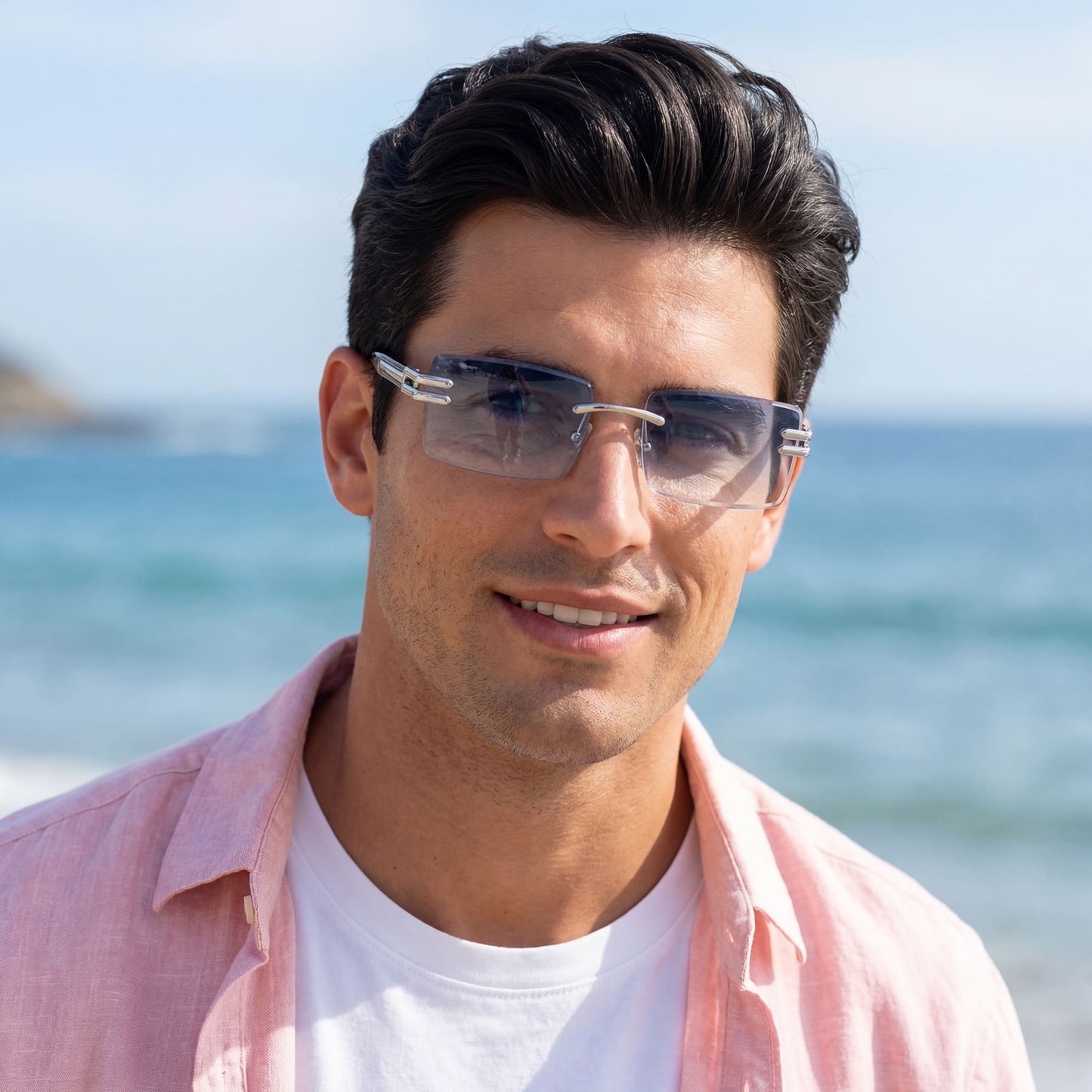 EDELSTAHL "SOMBRANO" SONNENBRILLE - ICERAIN JEWELRY